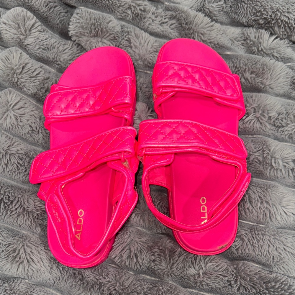 Aldo Women's Bright Pink Sandals